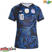 Camiseta Argentina Lionel Messi #10 Visitante Equipación para mujer Mundial 2026 manga corta